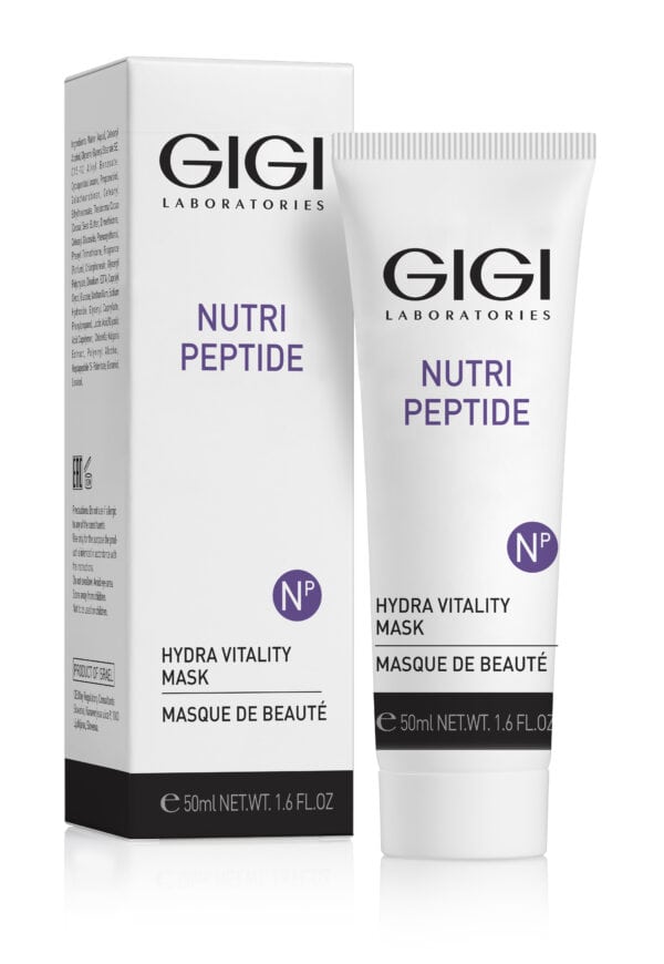 GIGI Nutri Peptide Hydra Vitality Mask 50 ml (with box) (scaled) – hydrating peptide-rich mask that revitalizes and replenishes skin moisture