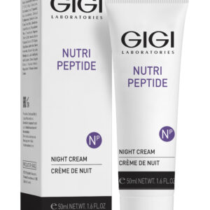 GIGI Nutri Peptide Night Cream 50 ml (with box) (scaled) – deeply nourishing peptide-rich overnight cream to restore and rejuvenate skin