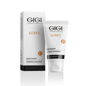 GIGI Ester C Sebotherapy Cream 50 ml (with box) – oil-free vitamin C cream that mattifies, reduces shine and soothes irritated, oily-prone skin