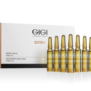 GIGI Ester C Perfect Skin Oil 7×5 ml – 15% vitamin C treatment for radiant, even-toned skin