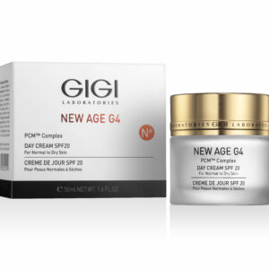 GIGI New Age G4 Day Cream SPF 20 – protective moisturizer for normal to dry skin with sun protection (with box)