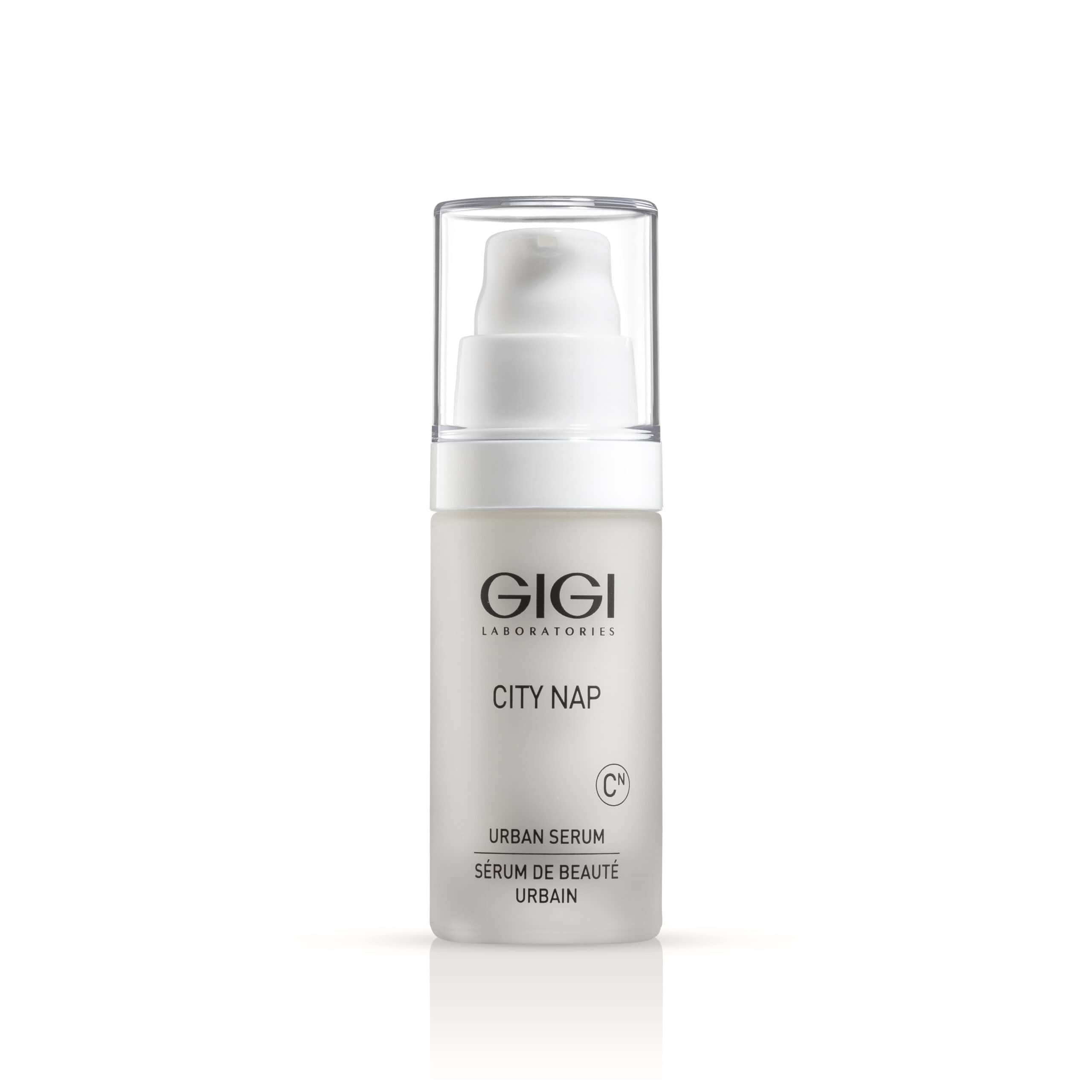 GIGI CITY NAP URBAN SERUM 30ml - Beauty Center CY GIGI City Nap Urban Serum 30 ml – sculpting serum with spirulina and advanced nanotechnology to enhance hydration and skin radiance