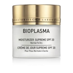 GIGI Bioplasma Moisturizer Supreme SPF 20 50 ml (scaled) – hydrating daily cream for normal to dry skin with broad-spectrum sun protection