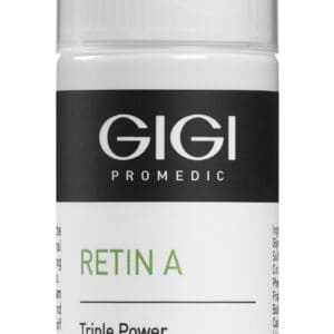 GIGI Promedic Retin A Foaming Cleanser 10% Glycolic Acid 120 ml – exfoliating facial foam with glycolic acid and castor oil to cleanse, hydrate, and prepare skin for treatment