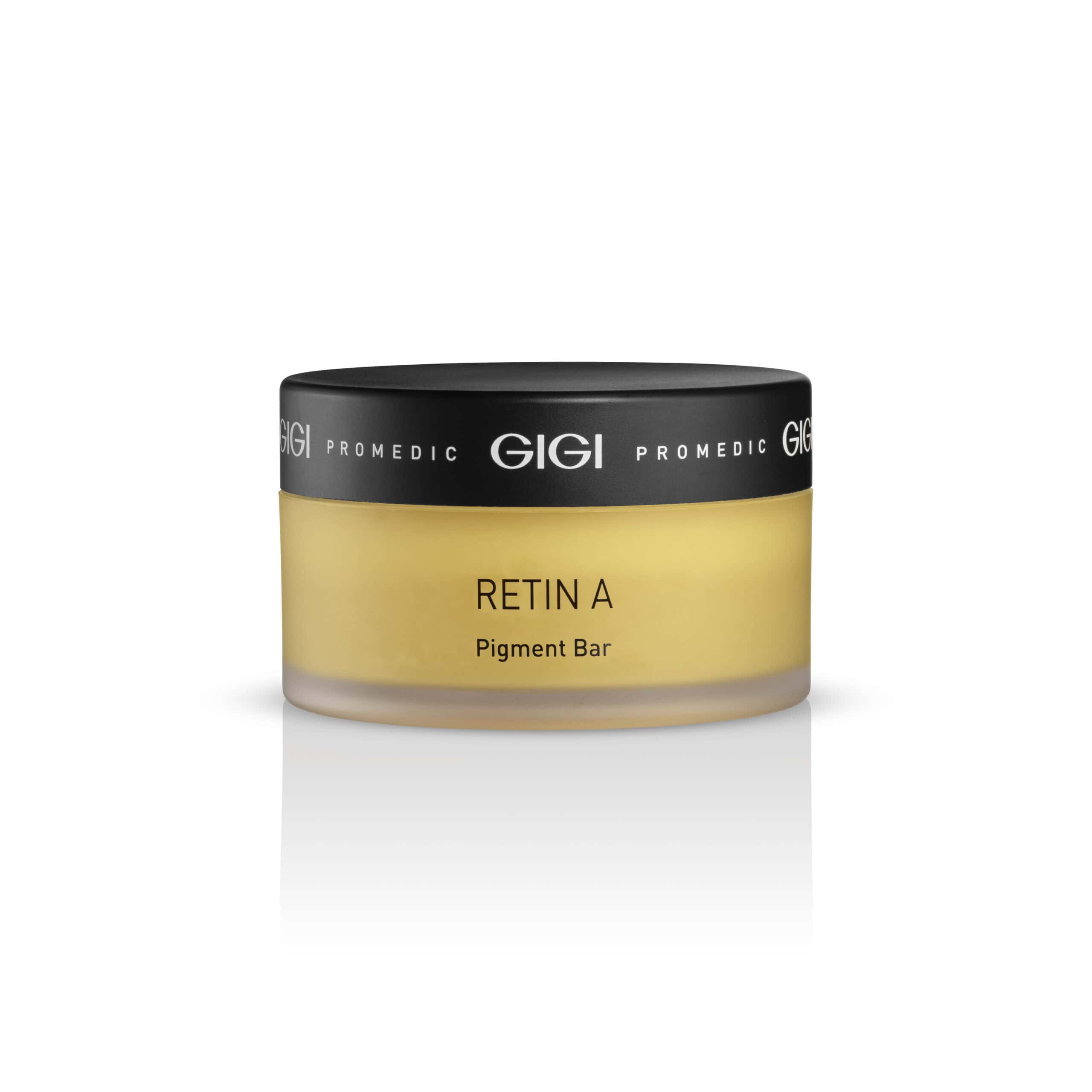 GIGI RETIN A PIGMENT SOAP BAR 100g - Beauty Center CY GIGI Retin A Pigment Soap Bar 100 g – brightening facial soap with kojic acid, niacinamide, and bergamot oil to even skin tone and reduce pigmentation
