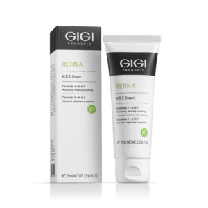 GIGI Retin A Moisture Replenish Step Cream 75 ml (with box) – hydrating and soothing cream with Ceramide 2 and N.M.F. to restore moisture and support skin barrier after exfoliation