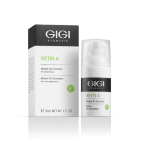 GIGI Retin A Melano Tri Corrector 30 ml (with box) – targeted treatment for all skin types to reduce pigmentation, even skin tone, and promote renewal